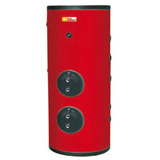 Serie B2EVC: Bollitore vetroporcellanato / ceramtek con doppio fascio tubiero estraibile