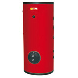 Serie B1EXZ: Bollitore inox / zincato con fascio tubiero estraibile
